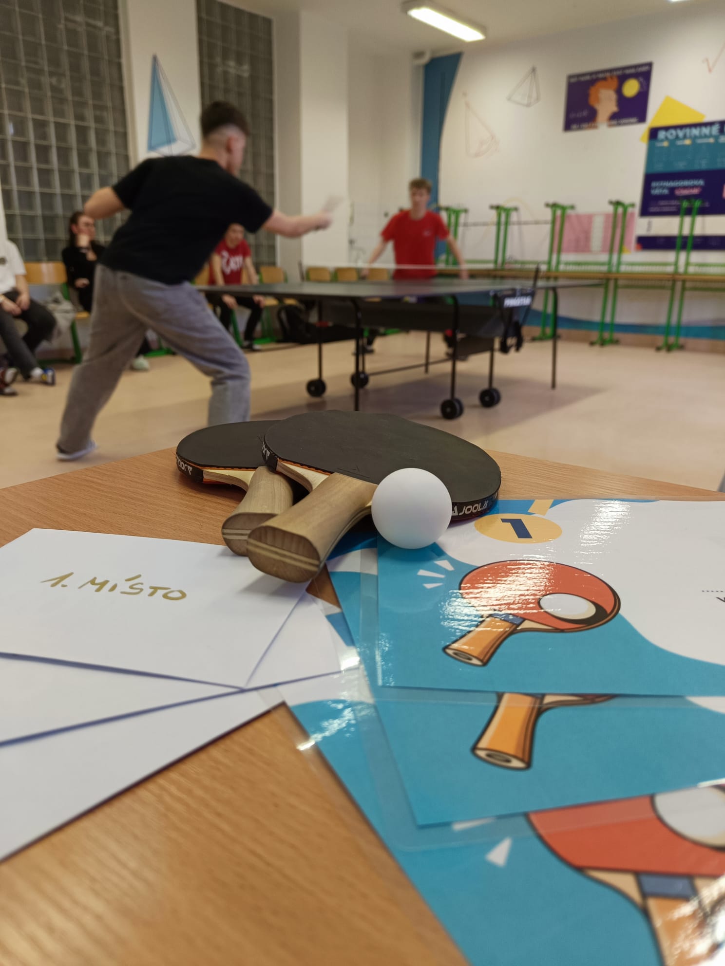 Valentýnský turnaj v ping-pongu